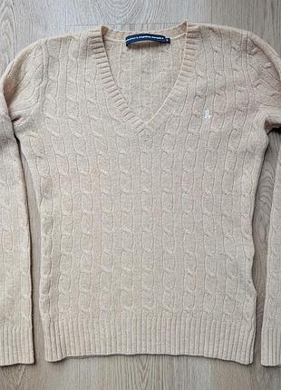 Шерстяной женский мирер ralph lauren sport роз s