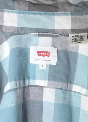 Рубашка в клетку levi’s4 фото