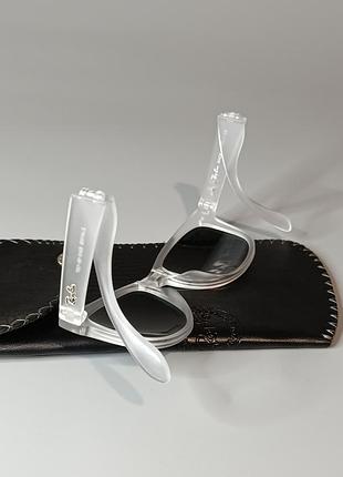 Культова прозора складана модель ray ban wayfarer folding — ціна