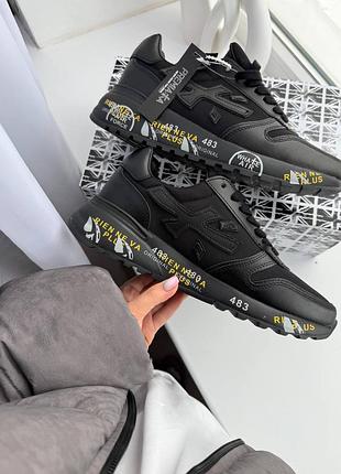 Premiata mick triple black 4