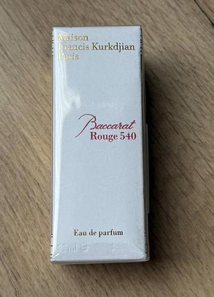 Maison francis kurkdjian baccarat rouge 540 35 мл оригинал
