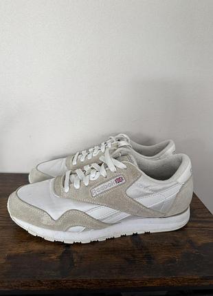 🤍 стильні кросівки reebok classic  ✔️ оригінал reebok ✔️ розмір eur 38.5 ✔️ довжина устілки – 24,5 см