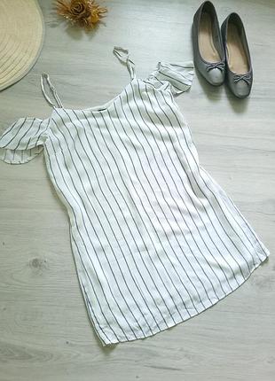 Платье полоску.bershka