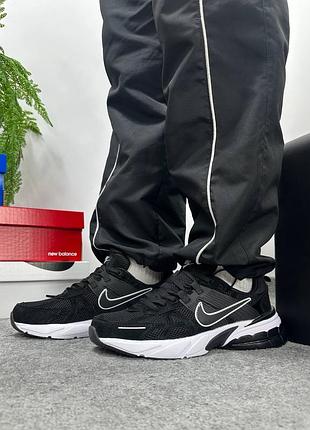 Nike v2k runtekk black white 6