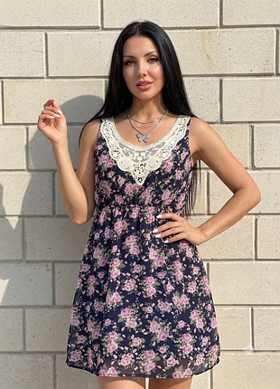 Летнее платье🌸 красивое легкое летнее платье 🌸женское летнее платье 🌸праздничное платье 🌸размер xs/s