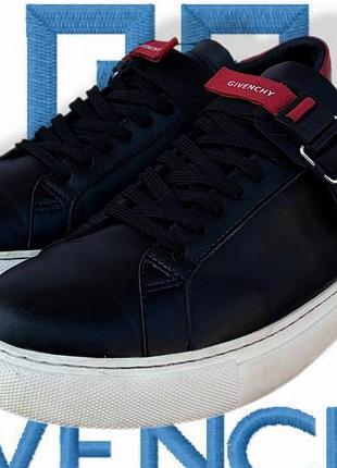 Кросівки givenchy urban street strap шкіряні кеди