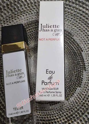 Тестер аромат juliette has  gun not perfume 40 мл