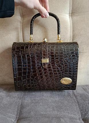 Вінтажна сумка g.versace italy