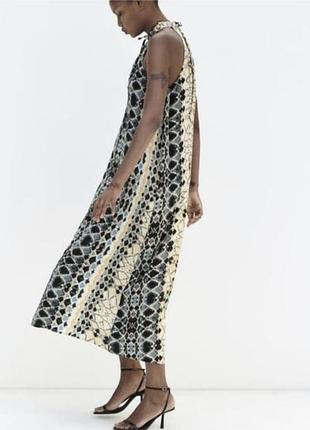 Летнее женское платье zara