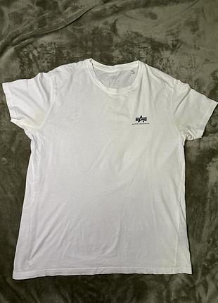 Футболка alpha industries