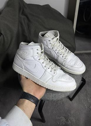 Кросівки air jordan 1 mid 46 30 кроссовки джордан retro
