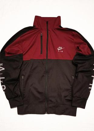 Олимпийка, спортивная кофта nike air с вышитым лого. как lacoste fred perry ellesse stone cp company
