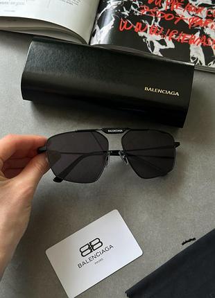 Очки баленсиага black/black bb0246s 002 61/15/145 xl