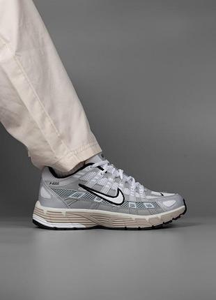 Nike p-6000 gray white 3