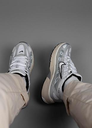 Nike p-6000 gray white 6