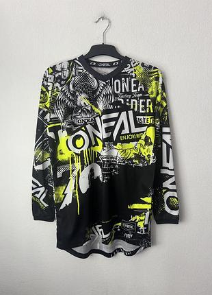 O'neal element attack jersey original чоловіча джерсі з графвчним принтом оригінал