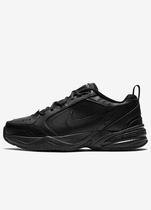 Оригинальные мужские кроссовки nike air monarch iv (4e) black 416355-001 в новом состоянии с сша