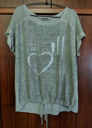 Футболка блуза женская
итальялия
100% cotton
на полочке внизу кулиска