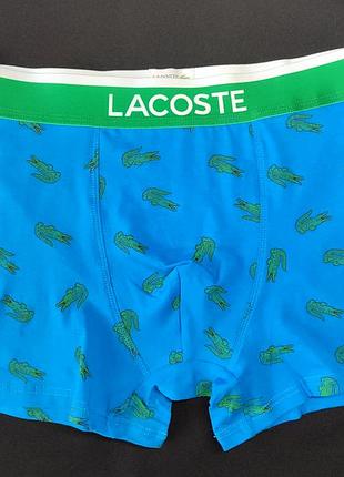 Мужские синие трусы lacoste