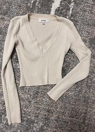 Кофта в рубчик 3