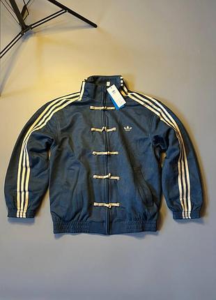 Кофта adidas chinese blue / олимпийка / зепка