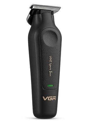 Акумуляторная машинка для стрижки vgr, профессиональный беспроводной триммер, триммер для висков zw-92