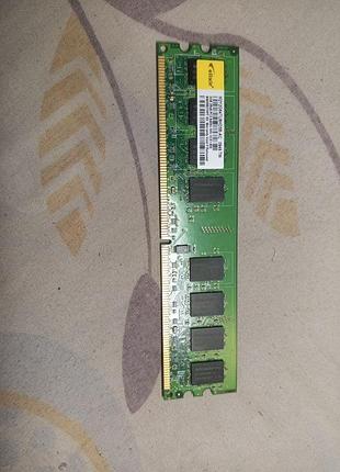 Оперативная память elixir ddr2 2gb 800mhz pc2-6400u 2r8 cl5 (m2y2g64tu8hd5b-ac) б/у