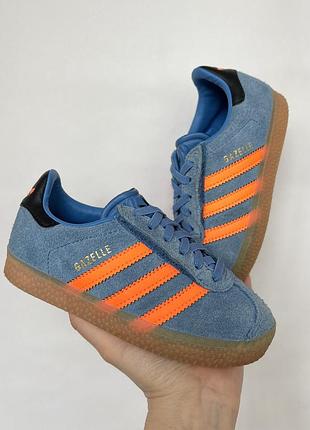 Кросівки дитячі adidas gazelle blue розмір 28 1/3 (18 см)