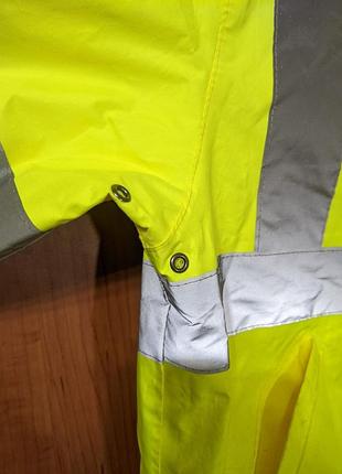 Светоотражающая куртка-ветровка sainsbury's hi-vis бомбер / светоотражающая куртка-ветровка 4