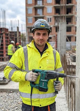 Светоотражающая куртка-ветровка sainsbury's hi-vis бомбер / светоотражающая куртка-ветровка 2