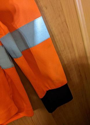 Светоотражающее лонгслив-поло signal emerson hi-vis m-l / светоотражающее лонгслив-поло signal emerson hi-vis m-l 5