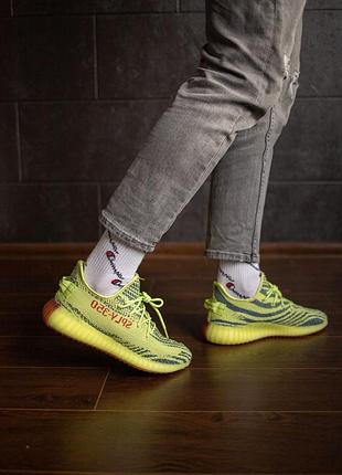 Кроссовки адедас изи 350 adidas yeezy boost 350 yellow