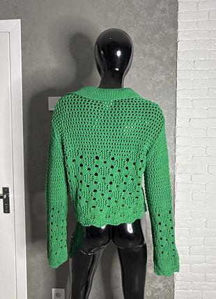 Ажурна кофта h&m, s 2