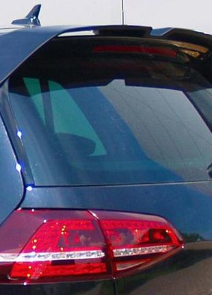 Спойлер dpt v-3 (hb, під фарбування) для volkswagen golf 7/e-golf 2012-2020 рр
