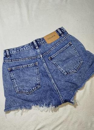 Pull &amp; bear.джинсовые мини шорты. 4