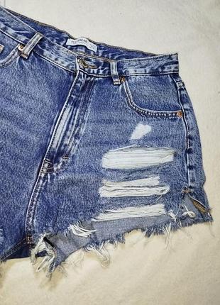 Pull &amp; bear.джинсовые мини шорты. 2