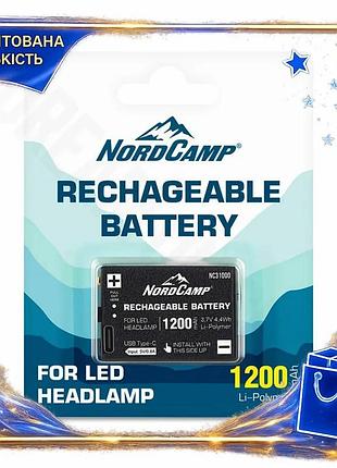 Dm акумулятор nord camp специфікація 2.2 li-ion 1200mah для ліхтарів налобних батарея для освітлення з spe|lz