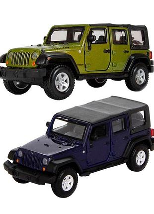 Автомодель - jeep wrangler unlimited rubicon (1:32)