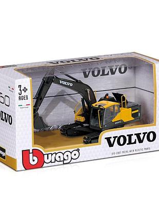 Автомодель серии construction - экскаватор volvo ec220e 9