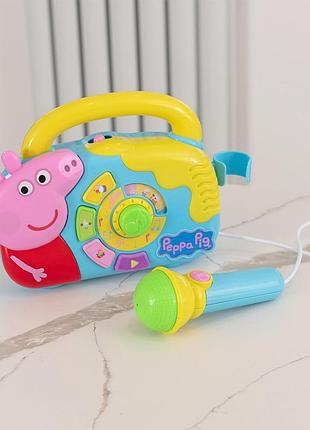 Музыкальная игрушка peppa - бумбокс пеппы 4