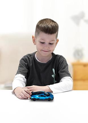 Автомодель - bugatti divo (синий, 1:18) 4