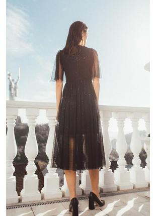 Шикарне вечірнє плаття , блискуче, міді. бренд vovk . в ідеальному стані3 фото
