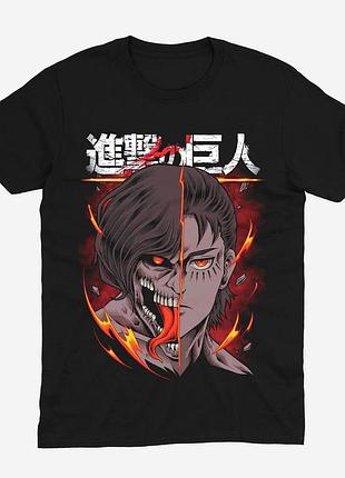 Футболка аниме атака титанов attack on titan (th211) xl