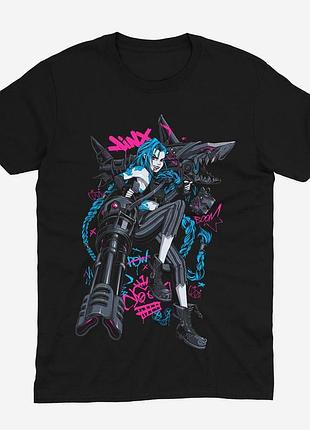 Футболка аниме аркейн arcane (th356) 3xl