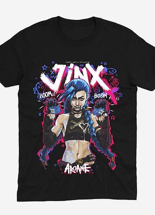 Футболка аниме аркейн arcane (th367) 3xl