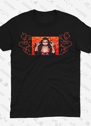 Футболка аниме клинок рассекающий демонов demon slayer (th099) xl