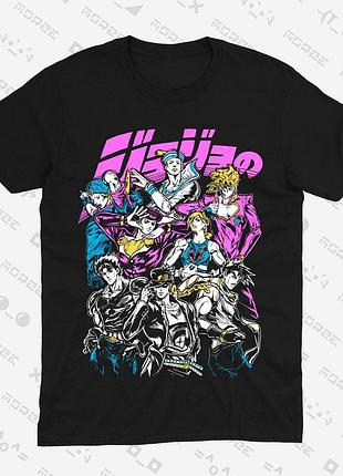 Футболка аниме джо джо jojo's bizarre adventure (th148) m
