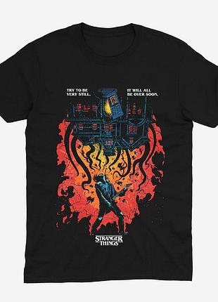 Футболка по сериалу очень странные дела stranger things (tg153) 2xl