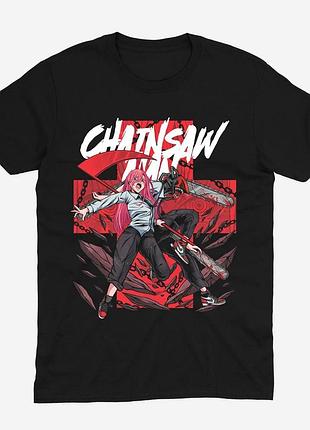 Футболка аніме людина бензопила chainsawman (th252) m