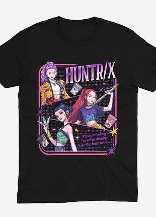 Футболка кейпоп-охотницы на демонов kpop demon hunters (tg144) 4xl